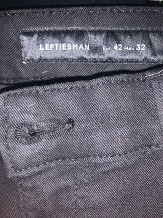 Pantalones skinny negros