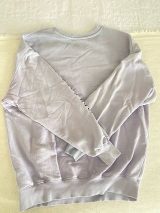 Sudadera Lila Montaña Talla S