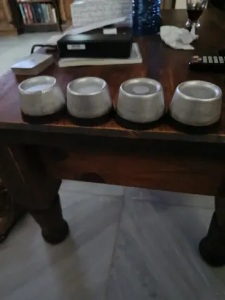 Patas Aluminio Máquina Café