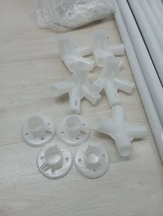 Cenador Desmontable AKTIVE 3x3m Blanco