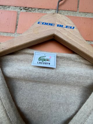 Jersey Lacoste. Talla 6 (2XL). Hay que coser.