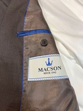 Traje MACSON gris