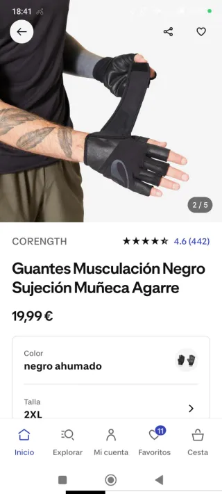 Guantes de Gimnasio
