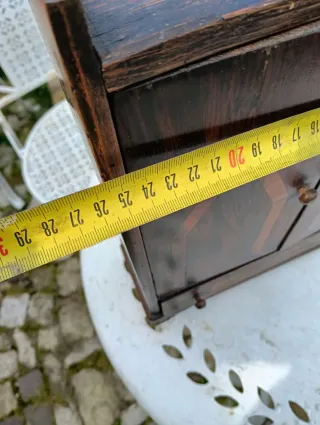 Armadietto in legno anni '40