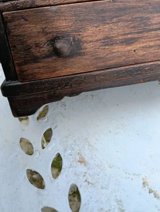 Armadietto in legno anni '40