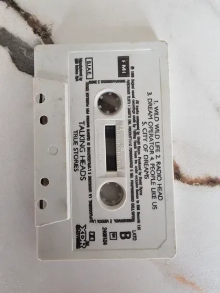 Talking Heads - True Stories - 1986 Musicassetta