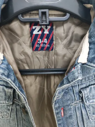 Casaco ganga criança ZY 3-4 anos