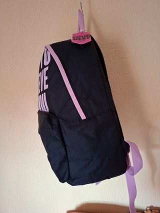 Mochila Mr Wonderful Negra Rosa (Nueva)