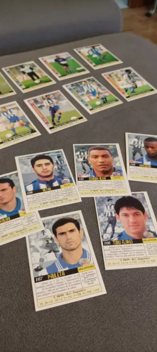 14 Cromos Deportivo de la Coruña 99/00