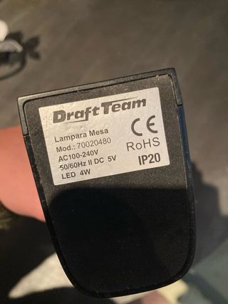 Lámpara de mesa LED plegable