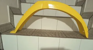 Guardabarros delantero Puch Condor Amarillo