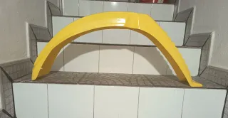 Guardabarros delantero Puch Condor Amarillo