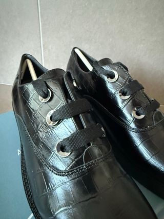 Zapatos negros Stonefly mujer