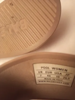 Sandalias Pool Balenciaga Marrones