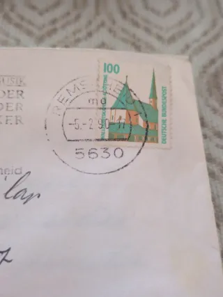 Sello Deutsche Bundespost 100