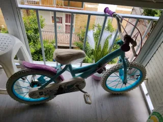 Bicicleta Frozen Niña