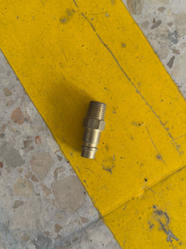 Conector rápido aire comprimido macho