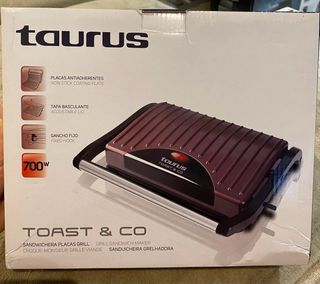 Sandwichera Taurus Toast & CO Placas Grill 700W