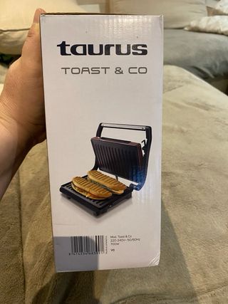Sandwichera Taurus Toast & CO Placas Grill 700W