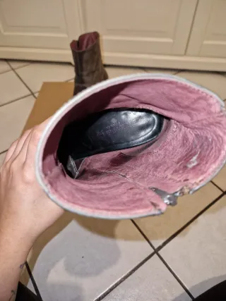 Stivali Patrizia Pepe vera pelle marrone