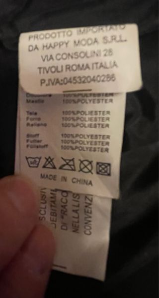 Giubbotto donna con cappuccio pelliccia nero