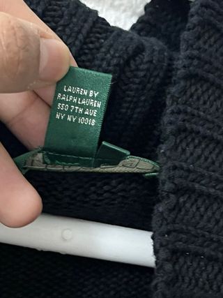 Jersey Ralph Lauren Negro Talla M