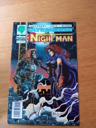 COMPLETA. THE NIGHT MAN. ULTRAVERSE. FORUM. 1995.