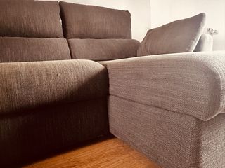 Sofá Chaise Longue IKEA KIVIK Gris 3 Plazas