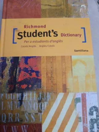 RICHMOND STUDENT'S DICTONARY CATALA-ANGLES
