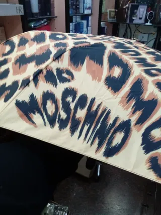 Ombrello Moschino Beige/Marrone