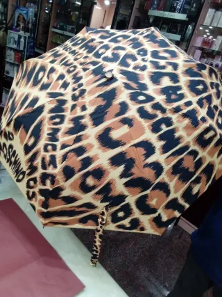 Ombrello Moschino Beige/Marrone