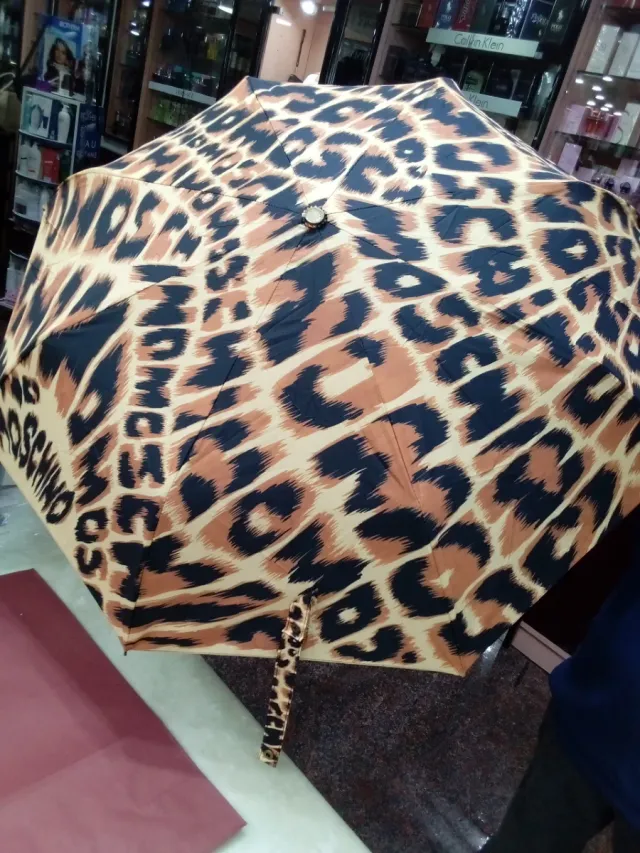 Ombrello Moschino Beige/Marrone