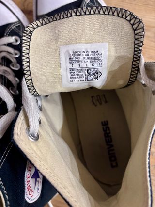 Converse All Star Negras Altas