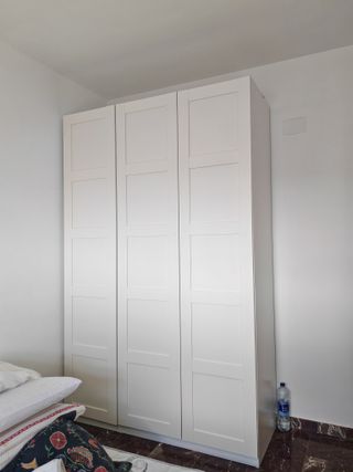 PAX Armario grande y alto con estanterías