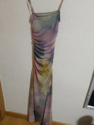 Vestido Pull&Bear Talla XS Tie-Dye