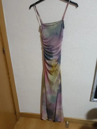 Vestido Pull&Bear Talla XS Tie-Dye