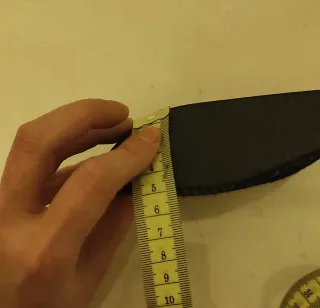 Hombreras ranglan N2 Espuma Forradas Negras