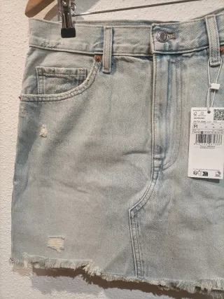 Falda vaquera Mango Talla M nueva