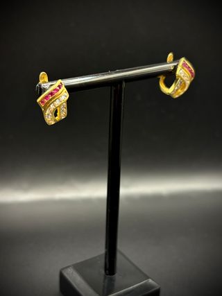 Pendientes Oro 18K 3,92gr