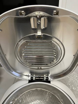 Freidora Saxem Blanca Nueva