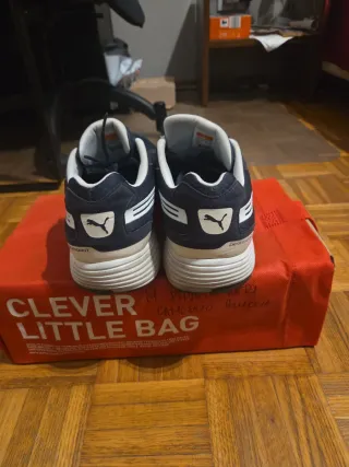 Scarpe Puma Uomo Taglia 47 Blu/Bianco