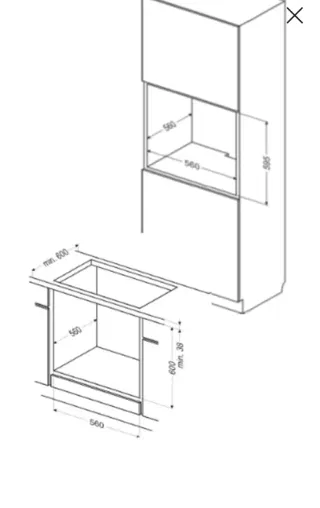 Horno blanco integrable