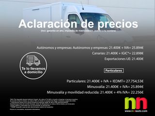 Renault Master Carrozada chasis bajo sin plataforma L3 F35 2.3DCI 130cv + NAVI 2.3DCI 130cv