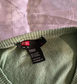 Maglione Diesel V-neck verde M