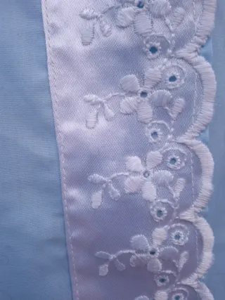 BLUSA CAMISERA DE PIJAMA DE MUJER BORDADOS TL/XL