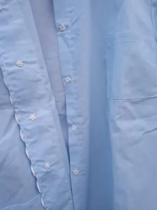 BLUSA CAMISERA DE PIJAMA DE MUJER BORDADOS TL/XL