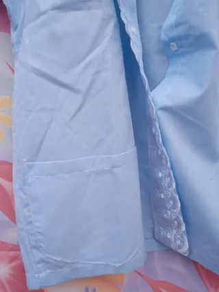 BLUSA CAMISERA DE PIJAMA DE MUJER BORDADOS TL/XL