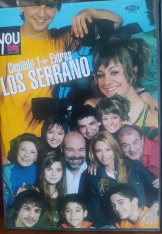 DVD original serie Los Serrano DVD Cap 1 + Extras