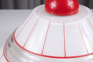 Lampada sospensione Space Age vetro Ø39