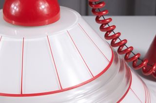 Lampada sospensione Space Age vetro Ø39